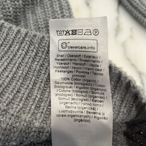 Grey Knit Cardigan - Picture 5 of 5